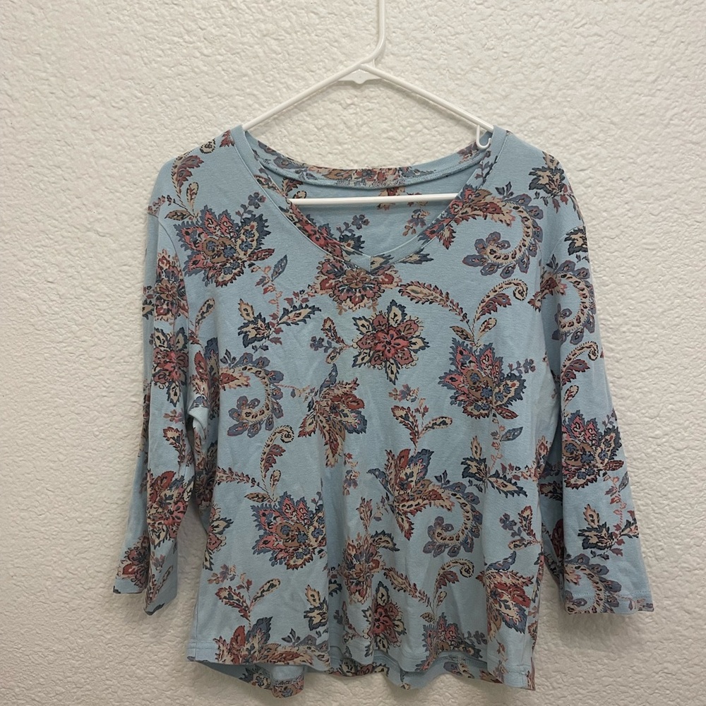 Comfortable quarter sleeve shirt